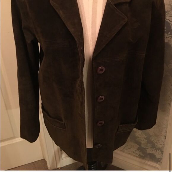 100% Leather Suede Jacket - Picture 8 of 11